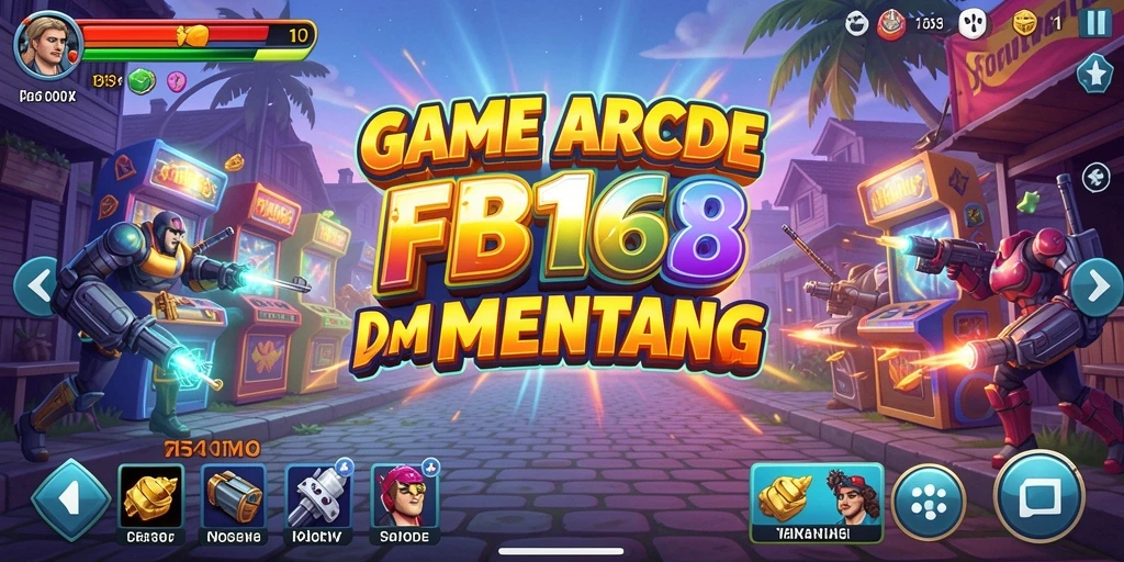 Screenshot FB168 menampilkan aksi gameplay arcade yang seru.