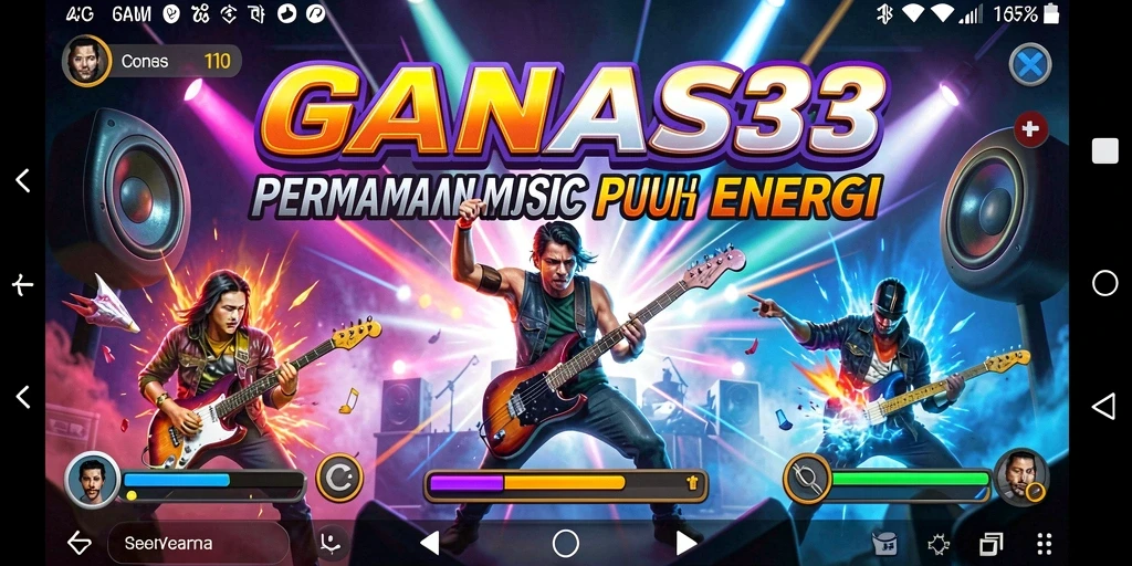 Tampilan gameplay GANAS33 yang dinamis dan interaktif.