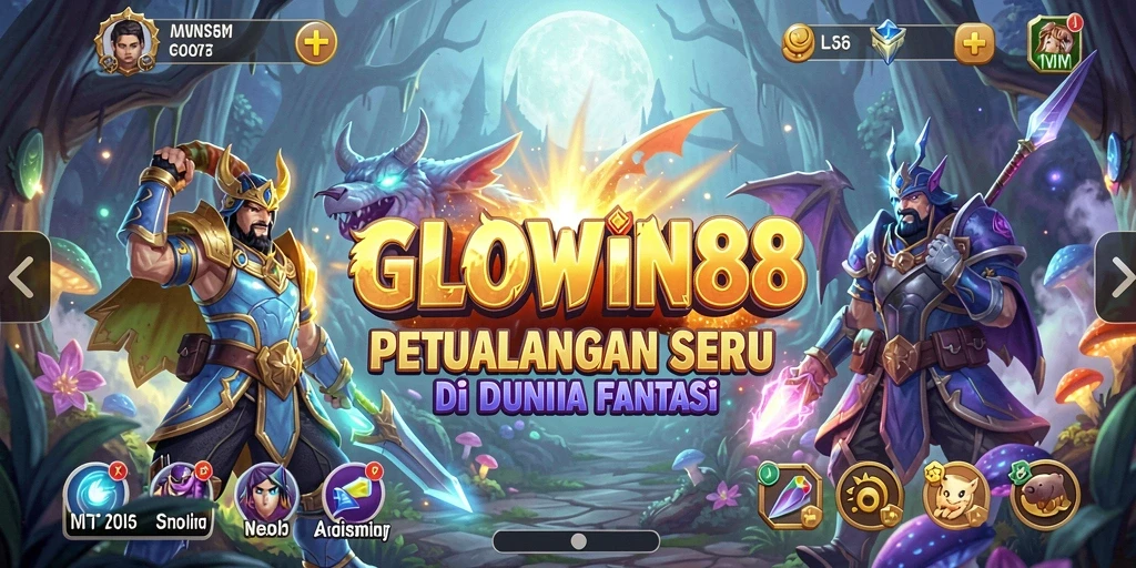 Tangkapan layar menampilkan gameplay menakjubkan dari GLOWIN88 selama petualangan.