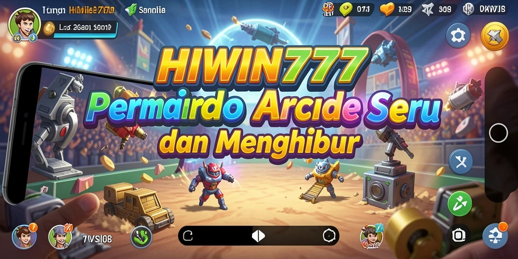 Screenshot gameplay HIWIN777 yang menunjukkan aksi seru dan tantangan arcade.