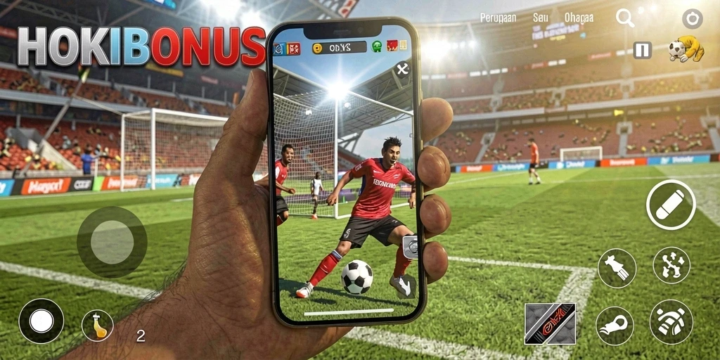 Tampilan gameplay HOKIBONUS yang seru dan menantang dalam olahraga.
