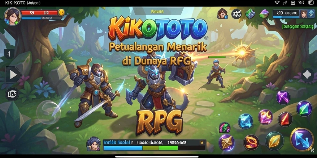 Tampilan gameplay seru dan interaktif di KIKOTOTO.