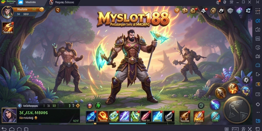 Gameplay seru MYSLOT188 di dunia fantasi yang menakjubkan.