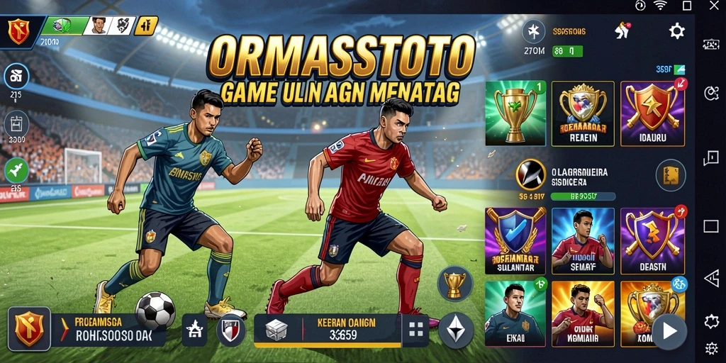 Screenshot gameplay ORMASSTOTO yang intens dan menarik.