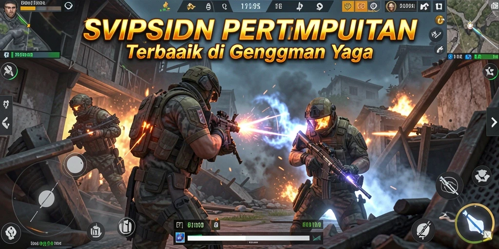 Tampilan gameplay SVIPSIDN yang penuh aksi dan seru.