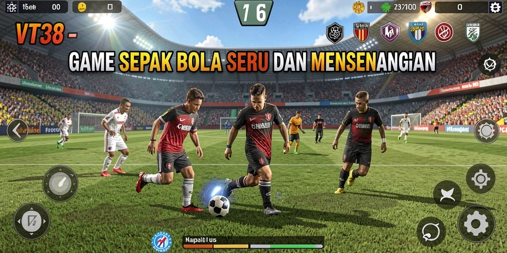Tampilan gameplay VT38 yang menarik dan mengasyikkan.
