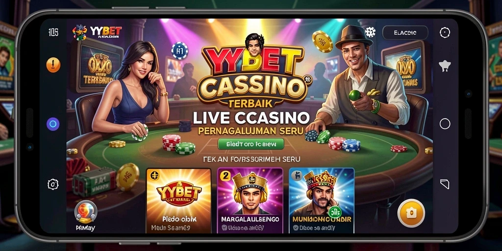 Tampilan gameplay Live Casino yang seru dan interaktif.